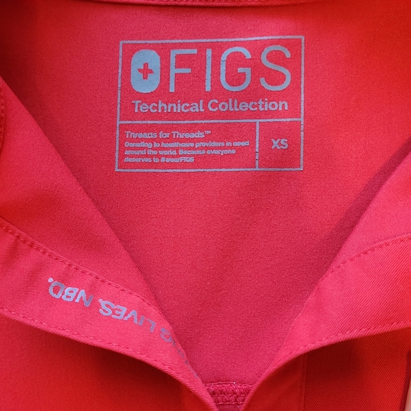 Figs XS Red Rafaela - Picture 3 of 3